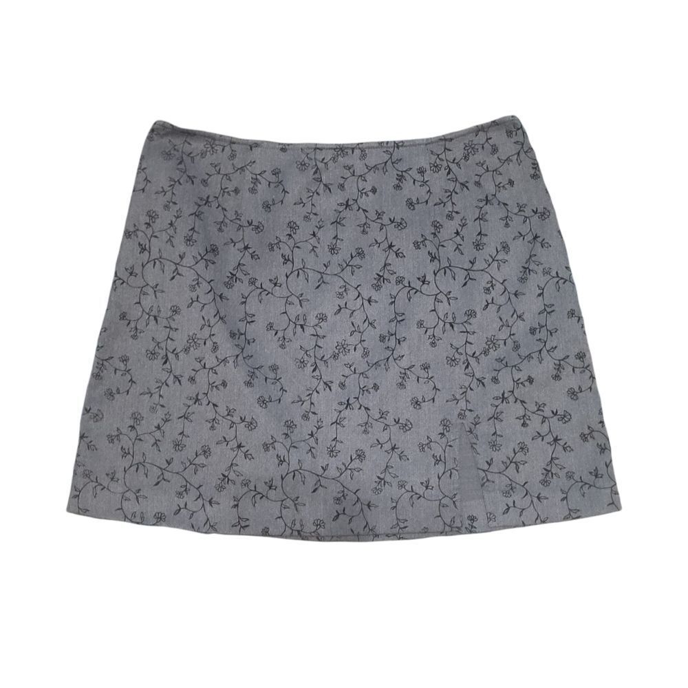 Express grey and black floral mini